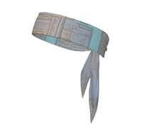 Diademas deportivas con estampado de código de programación para la cabeza, bandanas para entrenamiento, bandas atléticas para correr, tenis