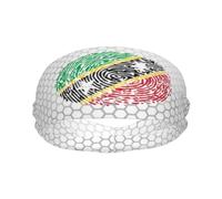 Diademas Deportivas con la Bandera de San Cristóbal y Nieves para Hombre y Mujer, Banda Absorbente de algodón Absorbente, Ideal para Yoga y Ciclismo.