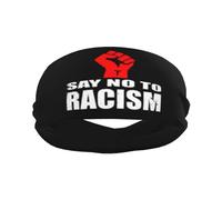 Diademas Di no al Racismo Banda Deportiva para el Sudor Bandas para la Cabeza Que absorben la Humedad Banda para el Cabello Unisex para Adultos