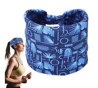 Diademas,Diademas Bandana | Diadema Ancha Estilo Boho - Gorros bohemios con estilo, accesorios para el cabello para viajes, actividades al aire libre, deportes