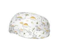 Diademas Dinosaur2 para Mujer, Cintas Deportivas Antideslizantes para el Cabello, Ideales pa