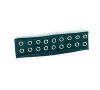 Diademas elásticas anchas clásicas punk con ojales, suaves y elásticas, para jóvenes, mujeres y hombres, unisex
