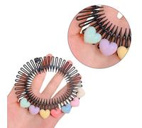 Diademas elásticas circulares completas, peine flexible, diadema circular completa para el cabello, diadema para el pelo, artefacto para el cabello roto