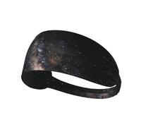 Diademas elásticas con estampado de estrellas, suaves y transpirables para yoga, correr y fitness
