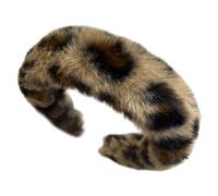 Diademas elásticas ligeras de leopardo de moda, elegantes para el uso diario