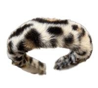 Diademas elásticas ligeras de leopardo de moda, elegantes para el uso diario