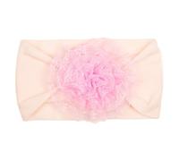 Diademas elásticas para el pelo de bebé, diseño de flores, suaves y elásticas, adornos para el pelo y accesorios de fotografía