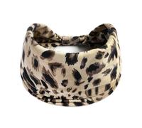 Diademas estampadas for mujer, anchas, de algodón, elásticas y anudadas, accesorios antideslizantes for el cabello for hacer ejercicio(Color-09)