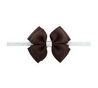 Diademas Faciales 1 Piece 20color Bow Bow Floweband Diadema Cinta de plata Cinta de pelo Hecho a mano Bricolaje Accesorios for el cabello Diadema Lavado De Cara (Color : 3)