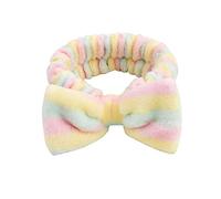 Diademas Faciales DIEJA SUAVE DIEJA PANEZA DE PELO ELÁSICO for LAS MUJERES NIÑAS LEVADA CARA TURBAN TURBAN CABEZA DE PELO Diadema Lavado De Cara (Color : 18)