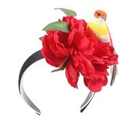 Diademas florales para el pelo con diseño de pájaro, para fiestas de cumpleaños infantiles, fiestas de cumpleaños florales para pedlar y adolescentes, diadema divertida