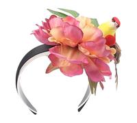 Diademas florales para el pelo con diseño de pájaro, para fiestas de cumpleaños infantiles, fiestas de cumpleaños florales para pedlar y adolescentes, diadema divertida