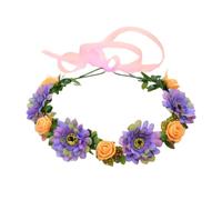 Diademas florales para novia, diademas de flores para mujer, guirnaldas florales, corona de pelo, corona de flores para novia para boda