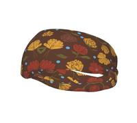Diademas Flower1 para Mujer, Cintas Deportivas Antideslizantes para el Cabello, Ideales para
