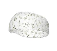 Diademas Green Leaf2 para Mujer, Cintas Deportivas Antideslizantes para el Cabello, Ideales