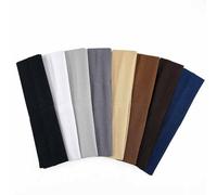 Diademas Hombre Mujer,8 Piezas Headband Diadema Deportiva Elástica Cintas Pelo Antideslizante ala Ancha,Cinta Pelo Deporte Cinta Sudor Cabeza de Paño para Ciclismo Deportes Yoga Correr 19,5 x 5 cm