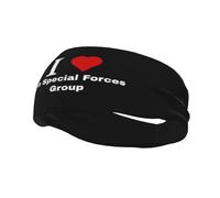 Diademas "I Love 7th Special Forces Group" para hombre y mujer, antideslizantes, absorbentes, deportivas, para gimnasio, baloncesto, yoga.
