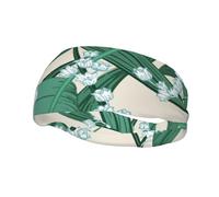 Diademas Lily Of The Valley para hombre y mujer, diadema para correr, diadema transpirable para gimnasio