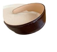Diademas Mujer Headband Solid Color Cream PU Women Hairband Anti-Slip Trapezoidal Non-slip Hair Hoop For Adults(Classic Leather 4)