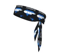Diademas ninja con estampado de mapa de Honduras, lazo ajustable para la cabeza para hombres, banda deportiva para yoga, correr, baloncesto