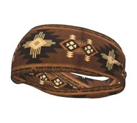 Diademas occidentales para mujer, diadema deportiva ancha, bandas para el cabello de algodón transpirable para Spa, entrenamiento, Yoga, correr