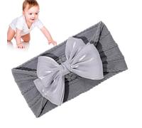 Diademas para bebé con lazos, bonitos lazos para la cabeza, diademas elásticas con lazos para el pelo, suaves diademas para el pelo, accesorios para el pelo para niñas recién nacidas