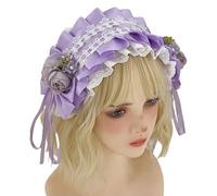 Diademas para cosplay con lazo, cinta oscura, maquillaje, lavado de cara, diademas para el pelo, fiesta de cumpleaños, accesorio