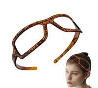 Diademas para el cabello para mujer, marco de anteojos, aro antideslizante para el pelo, portátiles novedosos, aro multifuncional para citas, viajes