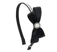 Diademas para Mujer Banda for el cabello con lazo Tarjeta for el cabello con diadema de perlas vintage