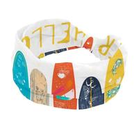 Diademas para mujer, diadema ancha de Hello Summer Surfing, banda elástica cruzada, turbante para entrenamiento deportivo