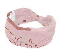 Diademas para mujer, diadema ancha Lovely Fox It's a Happy Day, diadema anudada para yoga, entrenamiento, diadema elástica suave, accesorios para el cabello de moda