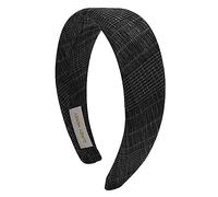 Diademas para Mujer Diadema con banda for el pelo a cuadros retro de lado ancho, accesorios for el cabello