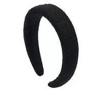 Diademas para Mujer Diadema de pelo prensada de lado ancho con banda for el cabello de tela simple