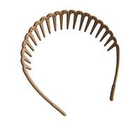 Diademas para mujer - Diadema unisex para lavar la cara, ABS Dientes Peine Onda Antideslizante Cómodo Diademas Flexibles para Niñas Hombres Mujeres
