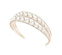 Diademas para Mujer Diademas con perlas for el pelo, tocado nupcial for boda, aro for el pelo con perlas