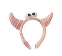 Diademas para mujer, divertidas y coloridas, accesorios para cabina de fotos, diadema de dibujos animados, tocado de fiesta, diadema de cuerno para lavarse la cara