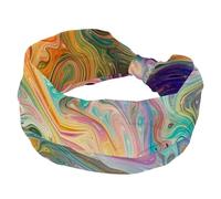 Diademas para mujer, para entrenamiento, fluido, artístico, varios tonos, textura de mármol, elásticas, anudadas, antideslizantes, para yoga, deporte, turbante