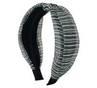 Diademas para Mujer Tocado De Pelo Con Lazo De Satén Tarjeta for El Pelo Tocado Diario(Grey)