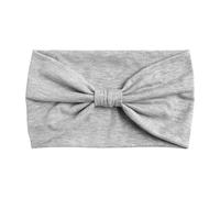 Diademas para mujer turbantes africanos anchos anudados cabeza accesorio elegante estilo étnico pañuelo ancho (Grey, One Size)