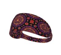 Diademas para mujer y hombre, antideslizantes, con diseño de latidos del corazón, baloncesto, en blanco y negro, elásticas, suaves, para entrenar, yoga, correr y hacer deporte.