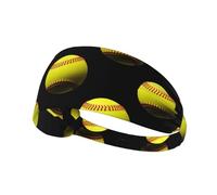 Diademas para mujer y hombre, antideslizantes, con diseño de latidos del corazón, baloncesto, en blanco y negro, elásticas, suaves, para entrenar, yoga, correr y hacer deporte.