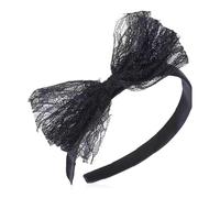 Diademas para mujeres y niñas, diadema ancha y lisa, turbante de encaje con lazos para el pelo, color caramelo