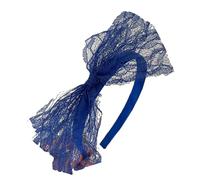 Diademas para mujeres y niñas, diadema ancha y lisa, turbante de encaje con lazos para el pelo, color caramelo