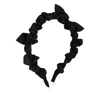 Diademas para mujeres y niñas jóvenes, diadema simple y dulce, tarjeta para el cabello, accesorios para el cabello (negro)