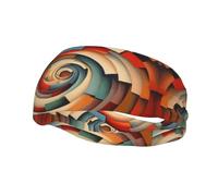 Diademas personalizadas únicas para hombres y mujeres, elegantes bandas de sudor para correr, entrenar y hacer deportes, absorben la humedad y tienen cavidad circular elástica