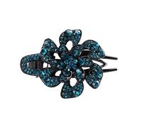 Diademas Rhinestone Flowell Flower Duckbill Hair Garras Vintage Play Clips Accesorios for el cabello for las mujeres Shinning PonyTail Headwear Diadema Mujer(9)
