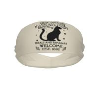 Diademas Salem Sanctuary for Wayward Cats Sport Sweatband Bandas para la Cabeza Que absorben la Humedad Banda para el Cabello Unisex para Adultos