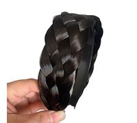 Diademas trenzadas para el cabello trenzadas, diadema invisible para peinar diademas para mujeres