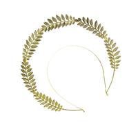 Diademas únicas de hojas de diosas doradas, adorno para el pelo, coronas, postizo de pelo para mujeres y eventos de disfraces