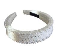 Diademas únicas para mujer con adornos de cuentas, accesorios para el cabello de moda, elegante diadema para mujer para ocasiones especiales